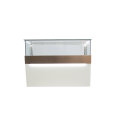 New 5G Wooden Texture Mobile Phone Counter Jewelry Cabinet Premium Display Case Mobile Phone Retail Store Counter Showcase. 