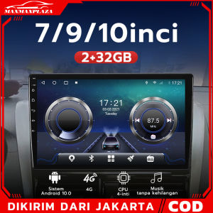 (Dikirim Dari Jakarta) 7/9/10 Inci Android 10 Car Stereo Radio 2GB RAM 32GB ROM Bluetooth WiFi GPS Navigation Head Mobil Multimedia Pemutar Video IPS 2.5D 7/9/10 Inch 2+32GB