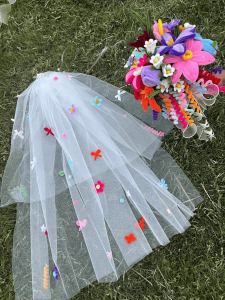 Hoa Tay Cầm DIY Tùy Chọn Đạo Cụ Đám Cưới Quà Tặng Cho Bạn Gái Và Bạn Thân Chất Liệu Làm Thủ Công Hoa Tươi