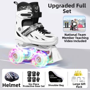 SUPER YOUNGSTER | Flash Dual Row Skates for Beginners