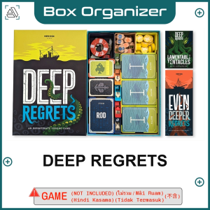 Deep Regrets Board Game Box Organizer Insert