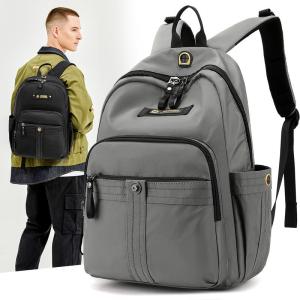 Balo Nylon Chống Thấm Nước Dung Tích Lớn Cho Nam Đi Chơi Ngoài Trời Du Lịch Nhẹ Thường Ngày Học Sinh Trung Học Cơ Sở