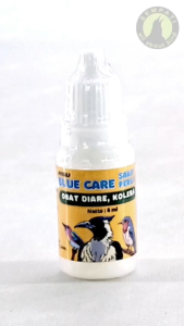 SEMPATI Blue Care Obat Burung Sakit Perut Diare Kolera Obat Burung Murai Kacer Kenari Cucak Ijo Pleci Gangguan Infeksi Pencernaan Radang Usus Berak Kapur Mencret Lesu Mulas Mules Mual Muntah Lemas