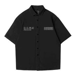 Explosion Tough Guy American Oversized Short Sleeve Casual Jacket