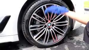 【8M 】Car Wheel Rim Sticker Auto Plated Strip Double tape protector scratch cover rim for 13-22 inch