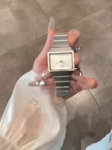 CILOA | New arrival sugar cube watch for women small and exquisite high-end luxury niche watch 2024 new style workplace womens watch