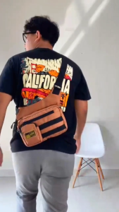 Tas Selempang Pria Sling Bag Bahu Cowok Premium bahan Waterproof Anti Air Kuat Awet UTR 246