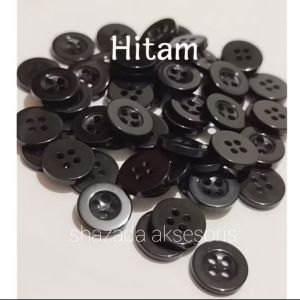 paling MURAH 1 lusin kancing baju kemeja sekolah lobang 4