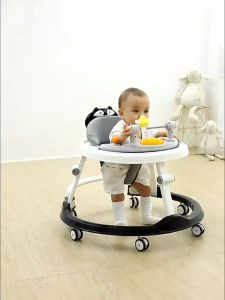 FLYBB Baby Walker Lipat Membantu bayi Anda Belajar Berjalan Roda Bayi Kereta Bayi