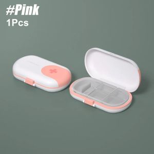 1PCS Portable Medicine Cutter 2-in-1 Pill Splitter & Case with Plastic Blade for Small or Large Pills Travel Pill Crusher