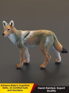 MENGSILE | Solid Realistic Animal Toy Wolf Model