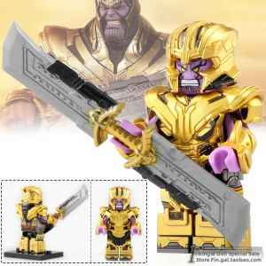 Movie-based Replicated Thanos Figure Building Blocks for Boys
