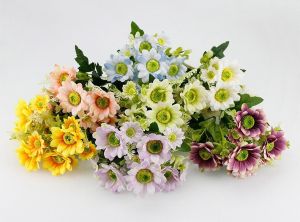 Cụm Hoa Hướng Dương Giả dài 26 cm