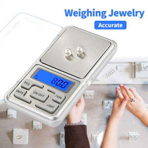 200gX0.01g/500gX0.1g Mini Precision Digital Scales Electronic Scale Gram Precision Small Kitchen Scale with LCD Display