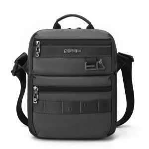 MLZH | Leisure Lightweight Single-shoulder Mens Bag Multi-compartment Durable Business