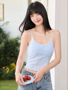 Secret World | Padded Lace Summer Tank Top