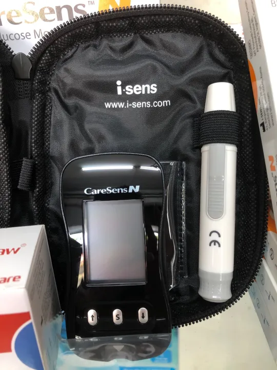 Máy Đo Đường Huyết Caresens Care Sens N Tặng 25 Test + 10 Kim lấy máu