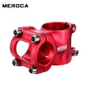 MEROCA mtb stem 35mm MTB Road Short bike stem 25.4 x 28.6 for Balance Bike Aluminum Alloy Power bicycle handlebar stem riser
