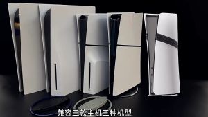 Chân đế hỗ trợ để máy đứng đa năng JYS viền hợp kim cho PS5 Pro / PS5 Slim / PS5 Fat