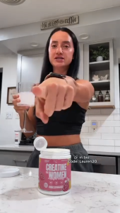 Nutrex Creatine for Women (Biotin BCAA Collagen Hyaluronic Acid) 30 srv