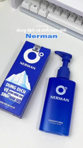 Dung dịch vệ sinh nam giới 0 độ Nerman hương nước hoa 100ml - Ha Chi JSC