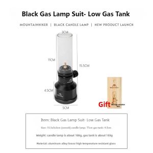 Mountainhiker | Mountainhiker Outdoor Gas Light Set Camping Retro Decorative Ambience Light Creative Emotional Desktop Bedside Gas Light Holder