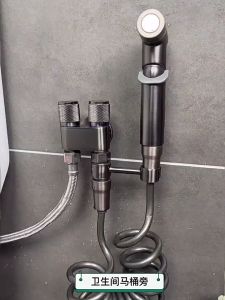 ARTHUR Toilet Bidet Sprayer Stainless Steel Bathroom Bidet Spray Toilet Spray Gun Bidet Set