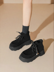 Josiny | High-top Thick-soled Elevating Ankle Boots