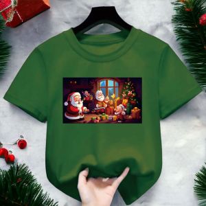kaos anak-anak natal kaos anak natal kaos santa