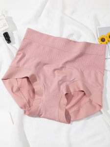 plus Size Cotton Underwear High Waist Seamless Womens Briefs Breathable Comfortable Triangle Shorts Abdomen Shaping Pants