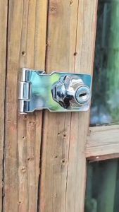 Ổ khóa cửa tủ có núm vặn làm từ thép không gỉ