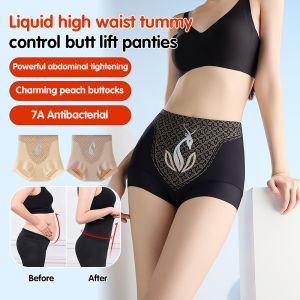 Women's Liquid High Waisted Tummy Tuck & Peach Butt Lift Pants