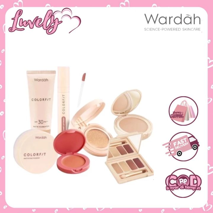 Wardah Color Gradasi Wardah Colorfit Paket Lengkap | Lazada Indonesia