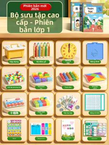 MINGZHUO | Bộ Dụng Cụ Học Toán Lớp 1