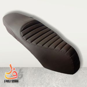 Sarung Jok Motor CAFERACER Kulit Sintetis Premium Tebal Pasang Staples Anti Air Anti Licin Universal
