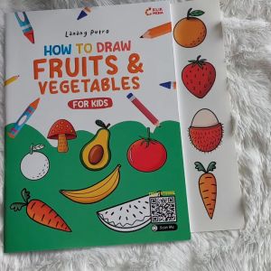 Buku Anak : Clik Media - Cara Menggambar Buah & Sayuran