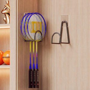 QINQI | Wall-Mounted Drill-Free Racket Storage Rack