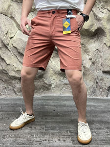 Golf Series Heavyweight Washed Business Outdoor Commuter Shorts Summer New Arrival Breathable Youthful Style Slim Fit mid Waist