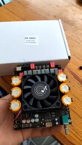 แท้ แอมป์จิ๋วขับซับ zk6002 TPA3255 600W*2 zk 6002 แอมป์จิ๋วขับซับ แอมป์ขับซับเบส แอมขับซับเบส zk-6002 ขับซับเบส