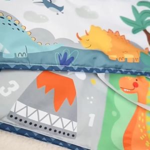 Bevavar Soft Book Bayi Buku Bantal Mainan Bayi High Contrast Cloth Book Newborn