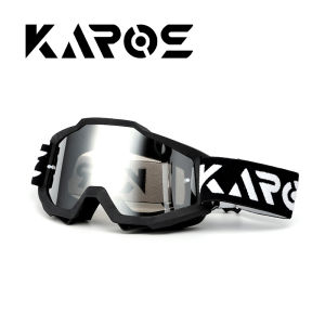 karos | Karos Off-road Motorcycle Goggles UV400 Protection Windproof Glasses Motocross Cycling Sports Premium Eyewear Broad Vision MTB