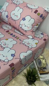HEYQO ONANA Fitted Bedsheet Set [530 Thread Count Digital Print] / Cadar Tilam Getah (Single) / Bed Cover Bedding