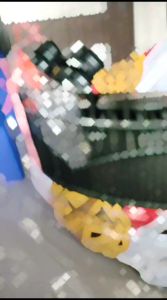 Sangkar Murai Ebod No2 Decal PVC Klem Koper Motif Putih Merah Premium