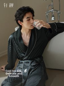 High Quality Simulated Silk Sleep Robe