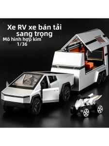 CHEZHI | Xe Đồ Chơi Mô Phỏng Xe Truck Off-road Hợp Kim Kéo Lui