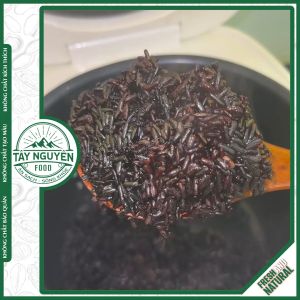 Gạo lứt tím than Sóc Trăng eatclean Tây Nguyên Food - Việt Nam 1kg