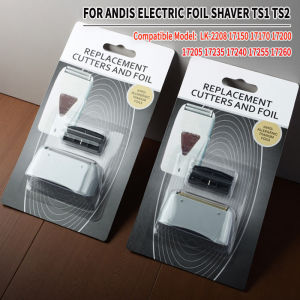 Professional Barber Foil Shaver Replacement 3D Intelligent Floating Shaving Blades Shaver Head Set For Andis TS1 TS2 Gold/Sliver
