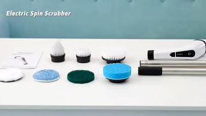9 IN 1 Multifunctional Handheld wireless electric cleaning brush long and short dual-use bathroom toilet kitchen