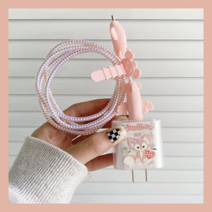 Lingna Beier Capri Charger Protective Case 20W Compatible with Apple 14 Original Fast Charge Data Cable 13 Transparent Soft