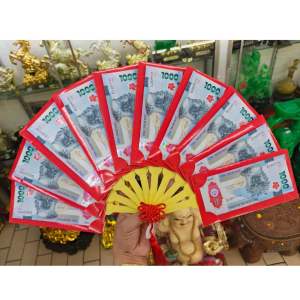 Folded Lucky Fan Envelope
